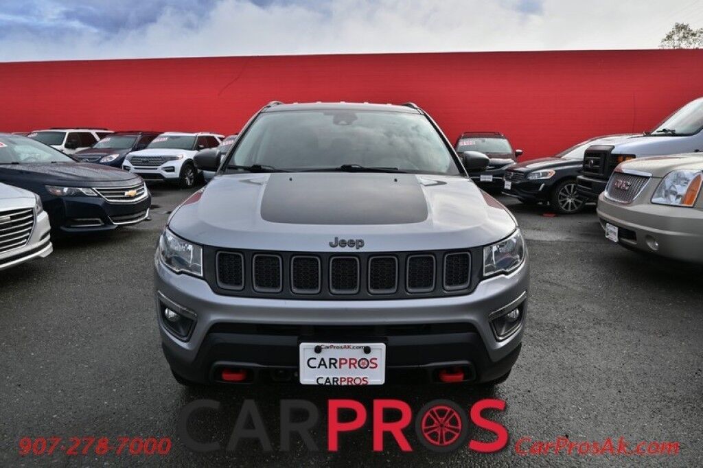 2021 Jeep Compass Trailhawk 4x4 - 2.4L - Leather Seats - Bluetooth - Backup Camera - Blind Spot and Cross Path Detection - Keyless Entry - Push To Start Anchorage AK