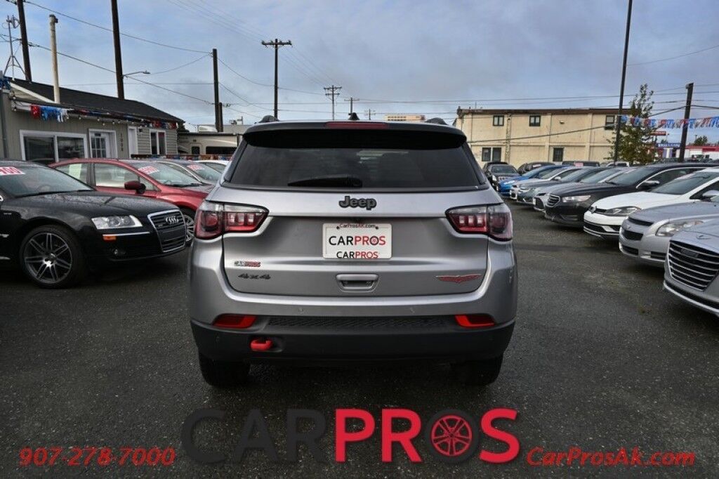 2021 Jeep Compass Trailhawk 4x4 - 2.4L - Leather Seats - Bluetooth - Backup Camera - Blind Spot and Cross Path Detection - Keyless Entry - Push To Start Anchorage AK