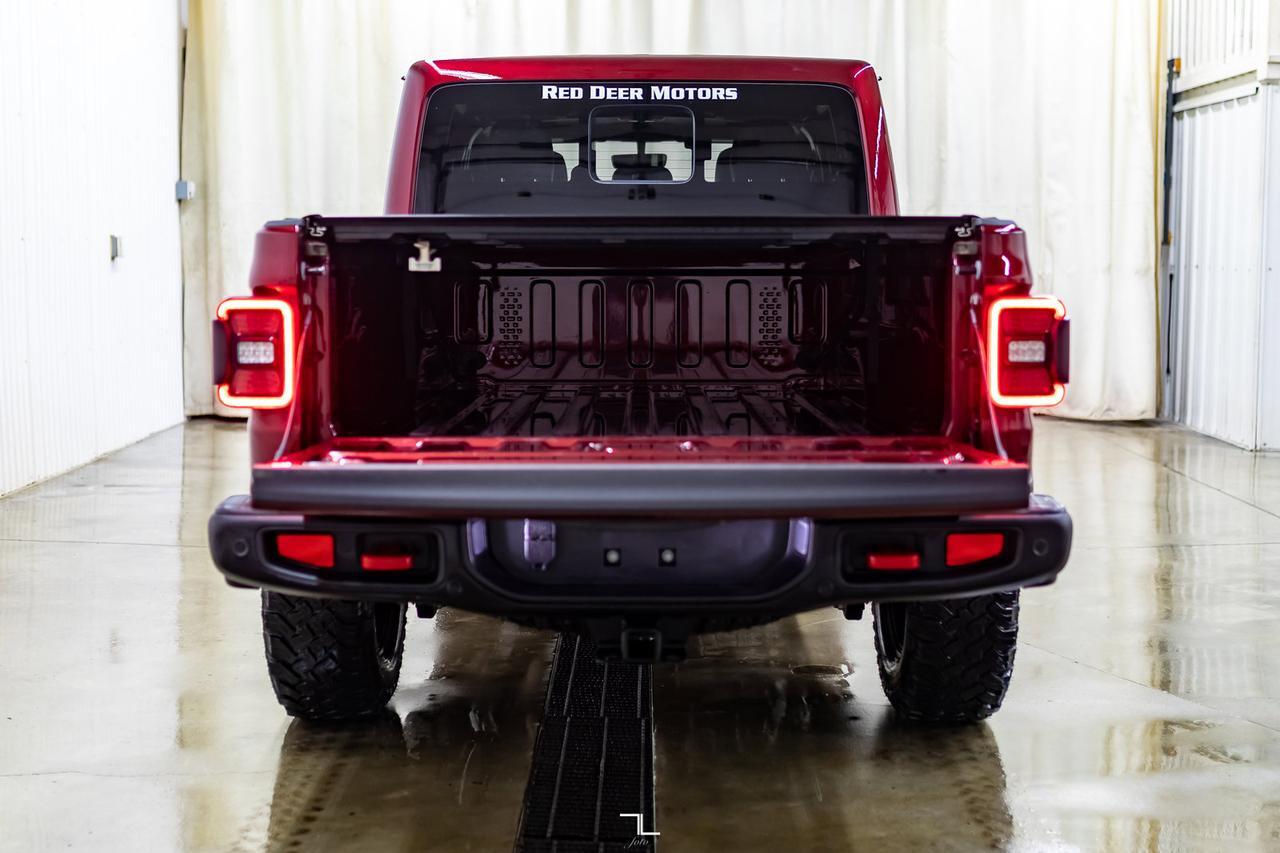 2021 Jeep Gladiator 4x4 Rubicon Leather Nav BCam Red Deer AB