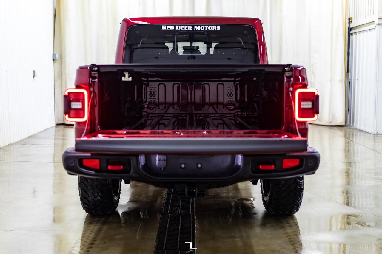 2021 Jeep Gladiator 4x4 Rubicon Leather Nav BCam Red Deer AB