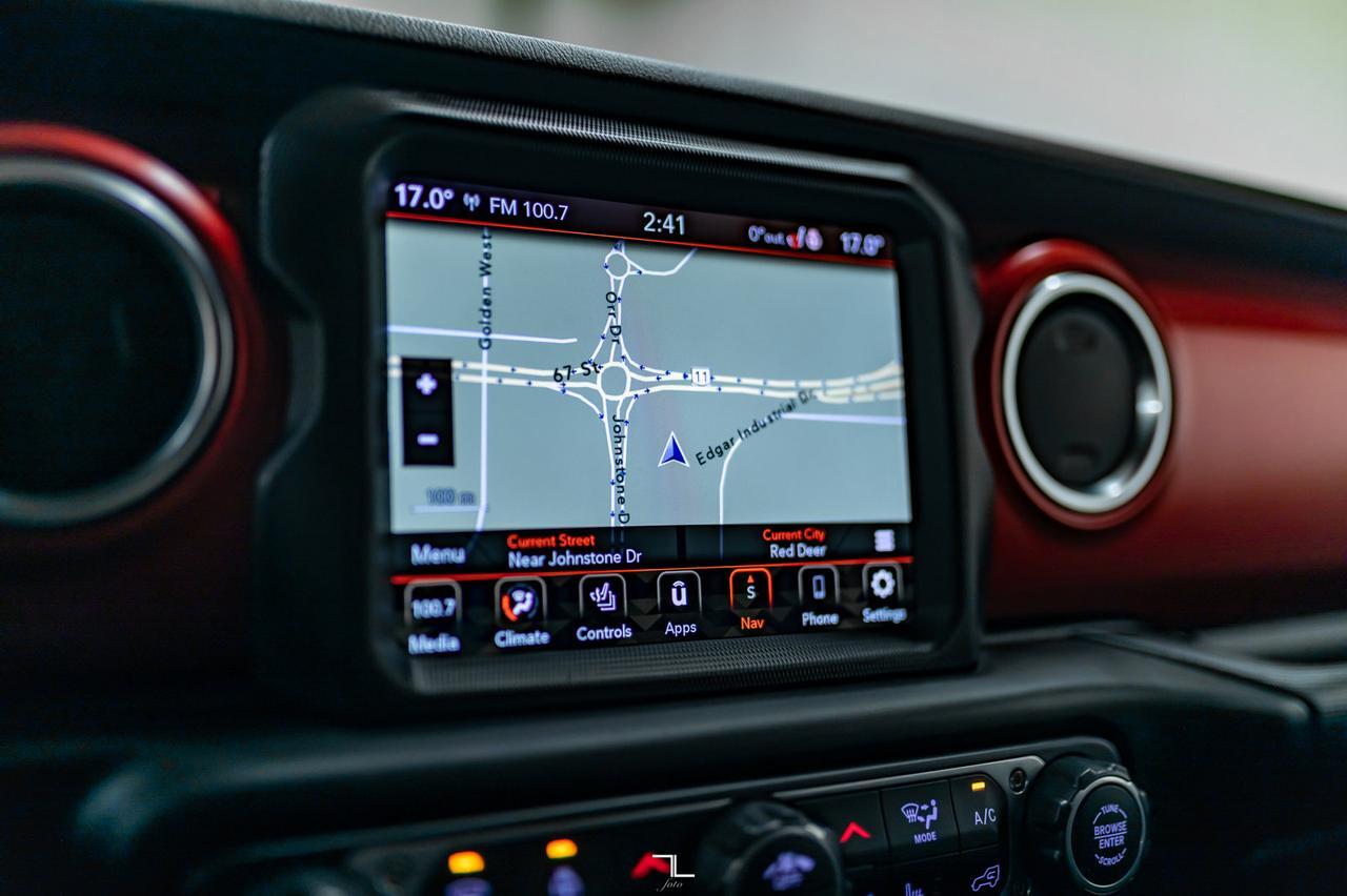 2021 Jeep Gladiator 4x4 Rubicon Leather Nav BCam Red Deer AB