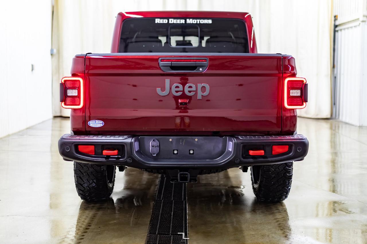 2021 Jeep Gladiator 4x4 Rubicon Leather Nav BCam Red Deer AB