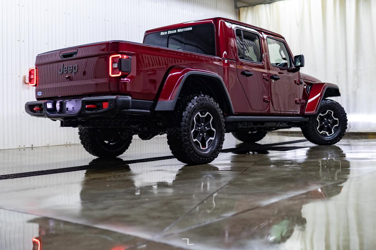 2021 Jeep Gladiator 4x4 Rubicon Leather Nav BCam Red Deer AB