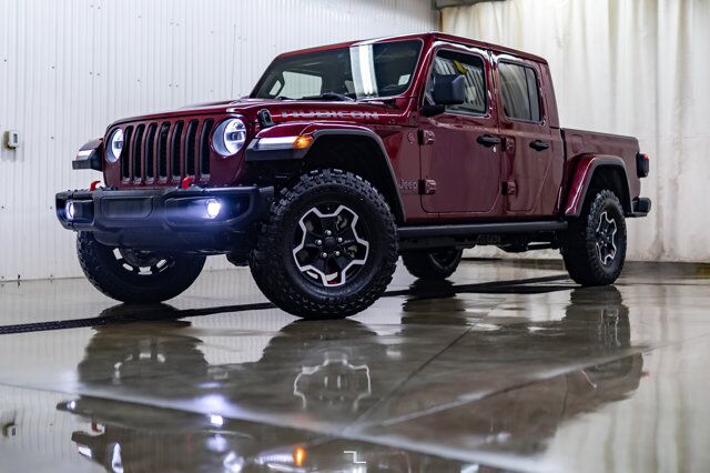 2021 Jeep Gladiator 4x4 Rubicon Leather Nav BCam Red Deer AB