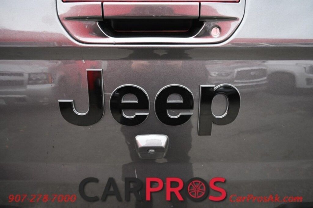 2021 Jeep Gladiator High Altitude - 4x4 - Crew Cab - Hard Top - Cold Weather Pkg - Auto Start - Heated Leather Seats & Steering Wheel - Navigation - Alpine Spears - Adaptive Cruise - Blind Spot & Forward Collision Alert - Back Up Camera - Tow Pkg - Only 50K Miles Anchorage AK