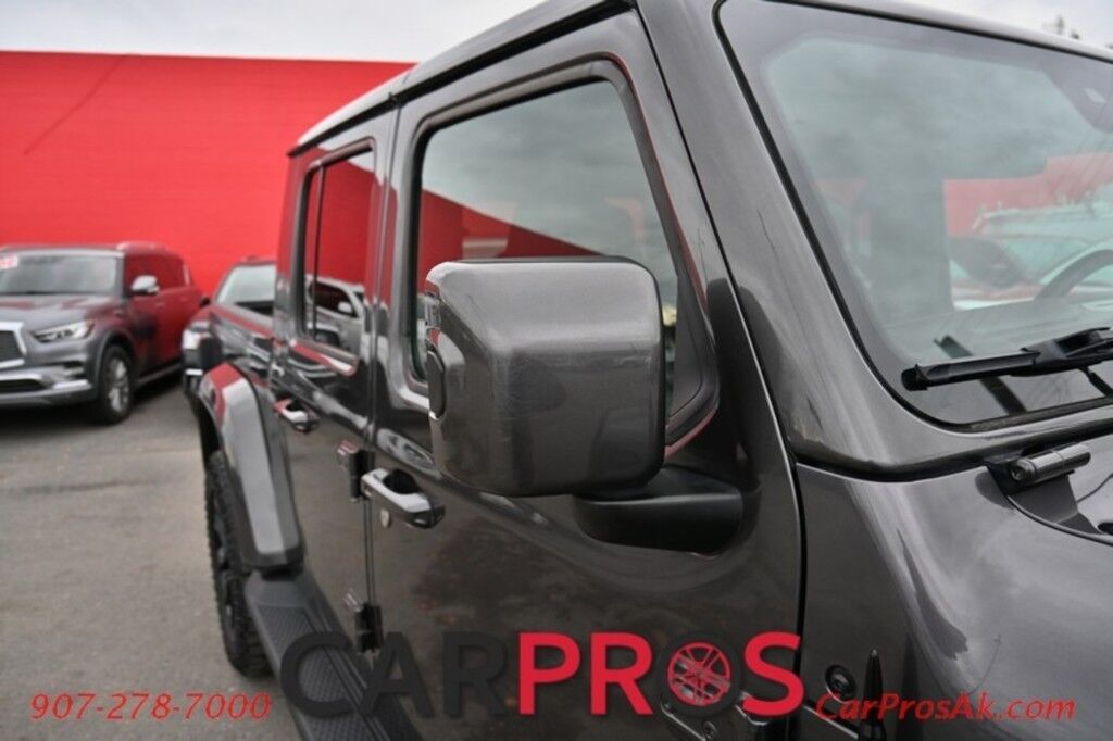 2021 Jeep Gladiator High Altitude - 4x4 - Crew Cab - Hard Top - Cold Weather Pkg - Auto Start - Heated Leather Seats & Steering Wheel - Navigation - Alpine Spears - Adaptive Cruise - Blind Spot & Forward Collision Alert - Back Up Camera - Tow Pkg - Only 50K Miles Anchorage AK