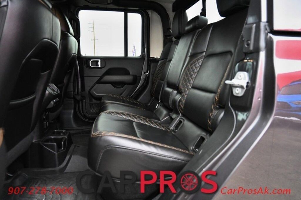 2021 Jeep Gladiator High Altitude - 4x4 - Crew Cab - Hard Top - Cold Weather Pkg - Auto Start - Heated Leather Seats & Steering Wheel - Navigation - Alpine Spears - Adaptive Cruise - Blind Spot & Forward Collision Alert - Back Up Camera - Tow Pkg - Only 50K Miles Anchorage AK