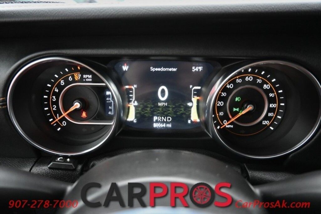2021 Jeep Gladiator High Altitude - 4x4 - Crew Cab - Hard Top - Cold Weather Pkg - Auto Start - Heated Leather Seats & Steering Wheel - Navigation - Alpine Spears - Adaptive Cruise - Blind Spot & Forward Collision Alert - Back Up Camera - Tow Pkg - Only 50K Miles Anchorage AK
