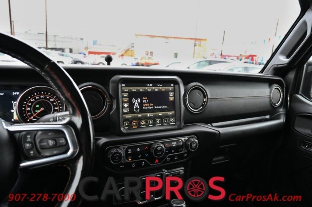 2021 Jeep Gladiator High Altitude - 4x4 - Crew Cab - Hard Top - Cold Weather Pkg - Auto Start - Heated Leather Seats & Steering Wheel - Navigation - Alpine Spears - Adaptive Cruise - Blind Spot & Forward Collision Alert - Back Up Camera - Tow Pkg - Only 50K Miles Anchorage AK