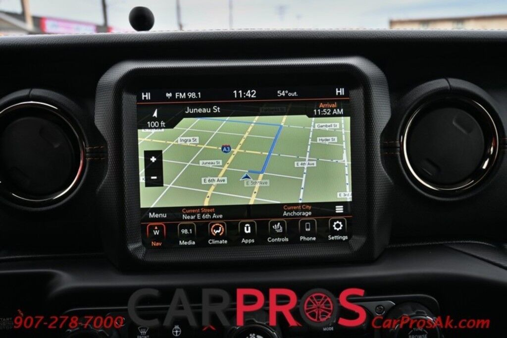2021 Jeep Gladiator High Altitude - 4x4 - Crew Cab - Hard Top - Cold Weather Pkg - Auto Start - Heated Leather Seats & Steering Wheel - Navigation - Alpine Spears - Adaptive Cruise - Blind Spot & Forward Collision Alert - Back Up Camera - Tow Pkg - Only 50K Miles Anchorage AK
