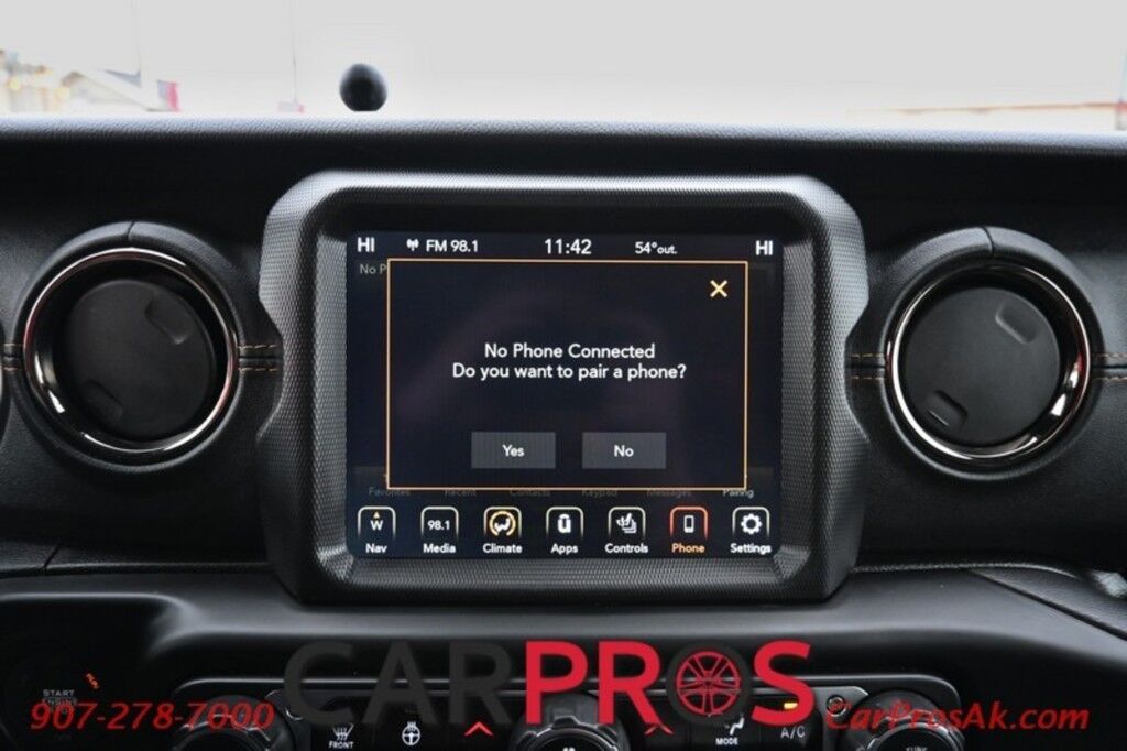 2021 Jeep Gladiator High Altitude - 4x4 - Crew Cab - Hard Top - Cold Weather Pkg - Auto Start - Heated Leather Seats & Steering Wheel - Navigation - Alpine Spears - Adaptive Cruise - Blind Spot & Forward Collision Alert - Back Up Camera - Tow Pkg - Only 50K Miles Anchorage AK
