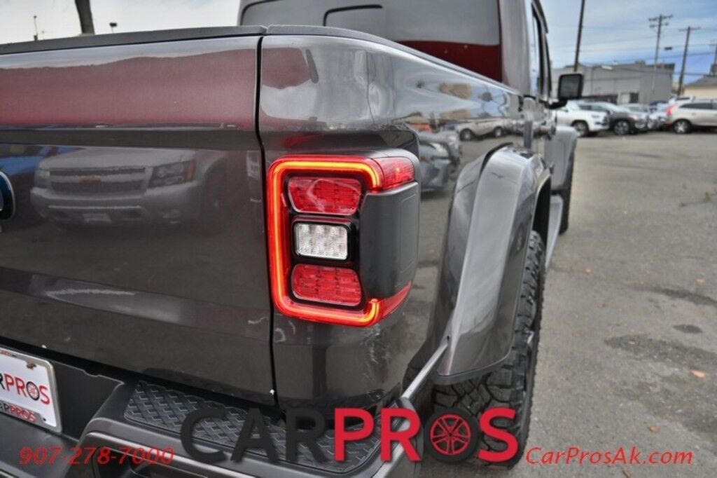 2021 Jeep Gladiator High Altitude - 4x4 - Crew Cab - Hard Top - Cold Weather Pkg - Auto Start - Heated Leather Seats & Steering Wheel - Navigation - Alpine Spears - Adaptive Cruise - Blind Spot & Forward Collision Alert - Back Up Camera - Tow Pkg - Only 50K Miles Anchorage AK