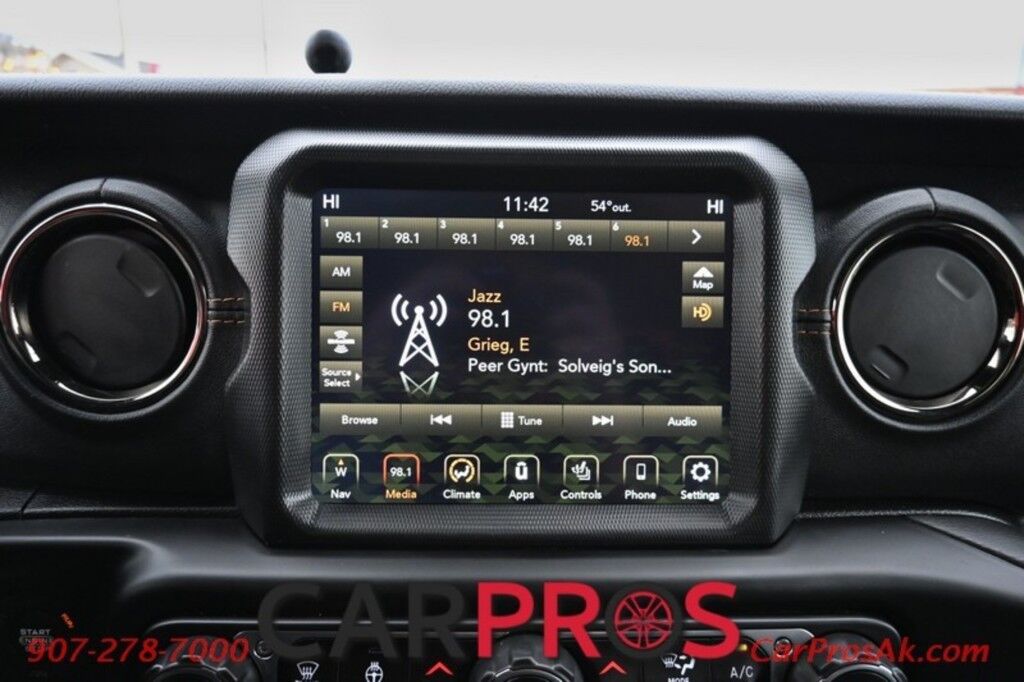 2021 Jeep Gladiator High Altitude - 4x4 - Crew Cab - Hard Top - Cold Weather Pkg - Auto Start - Heated Leather Seats & Steering Wheel - Navigation - Alpine Spears - Adaptive Cruise - Blind Spot & Forward Collision Alert - Back Up Camera - Tow Pkg - Only 50K Miles Anchorage AK