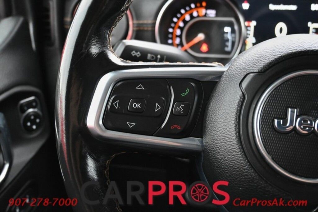 2021 Jeep Gladiator High Altitude - 4x4 - Crew Cab - Hard Top - Cold Weather Pkg - Auto Start - Heated Leather Seats & Steering Wheel - Navigation - Alpine Spears - Adaptive Cruise - Blind Spot & Forward Collision Alert - Back Up Camera - Tow Pkg - Only 50K Miles Anchorage AK