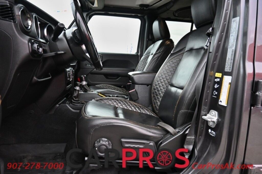 2021 Jeep Gladiator High Altitude - 4x4 - Crew Cab - Hard Top - Cold Weather Pkg - Auto Start - Heated Leather Seats & Steering Wheel - Navigation - Alpine Spears - Adaptive Cruise - Blind Spot & Forward Collision Alert - Back Up Camera - Tow Pkg - Only 50K Miles Anchorage AK