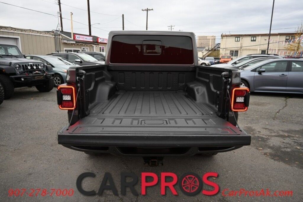 2021 Jeep Gladiator High Altitude - 4x4 - Crew Cab - Hard Top - Cold Weather Pkg - Auto Start - Heated Leather Seats & Steering Wheel - Navigation - Alpine Spears - Adaptive Cruise - Blind Spot & Forward Collision Alert - Back Up Camera - Tow Pkg - Only 50K Miles Anchorage AK
