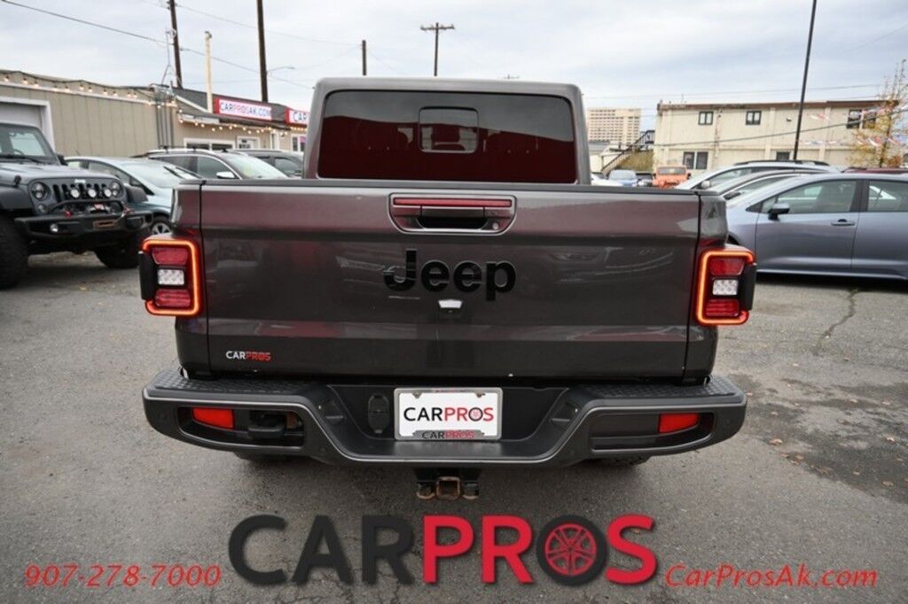 2021 Jeep Gladiator High Altitude - 4x4 - Crew Cab - Hard Top - Cold Weather Pkg - Auto Start - Heated Leather Seats & Steering Wheel - Navigation - Alpine Spears - Adaptive Cruise - Blind Spot & Forward Collision Alert - Back Up Camera - Tow Pkg - Only 50K Miles Anchorage AK