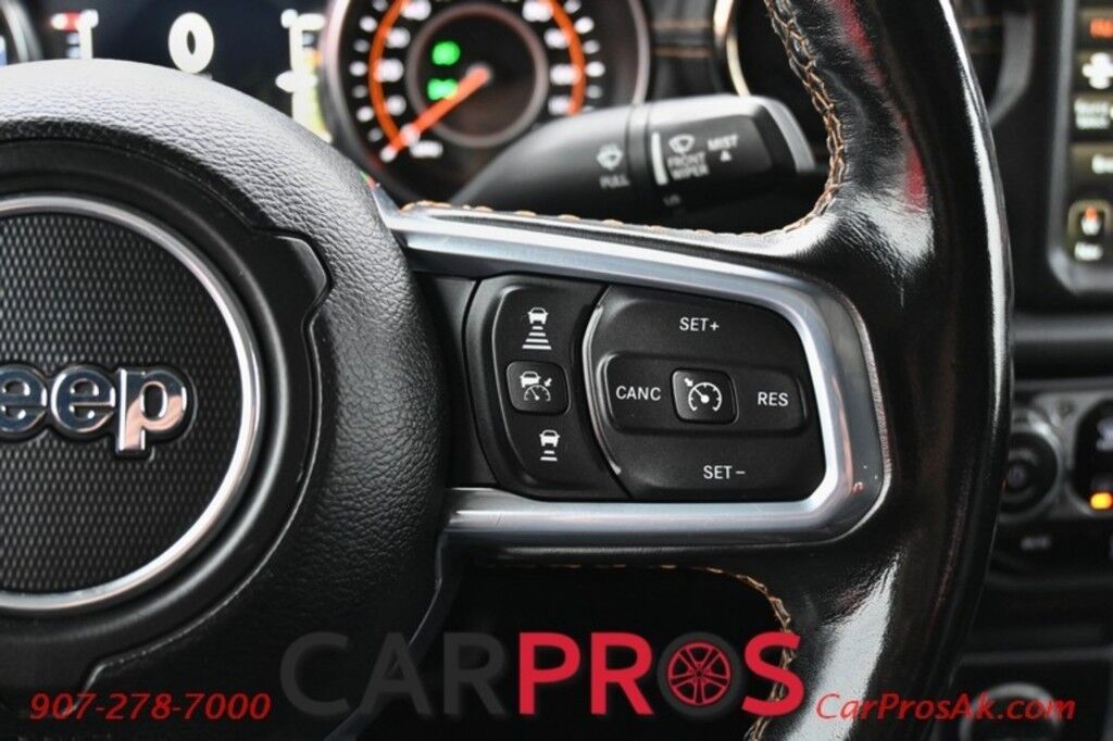 2021 Jeep Gladiator High Altitude - 4x4 - Crew Cab - Hard Top - Cold Weather Pkg - Auto Start - Heated Leather Seats & Steering Wheel - Navigation - Alpine Spears - Adaptive Cruise - Blind Spot & Forward Collision Alert - Back Up Camera - Tow Pkg - Only 50K Miles Anchorage AK