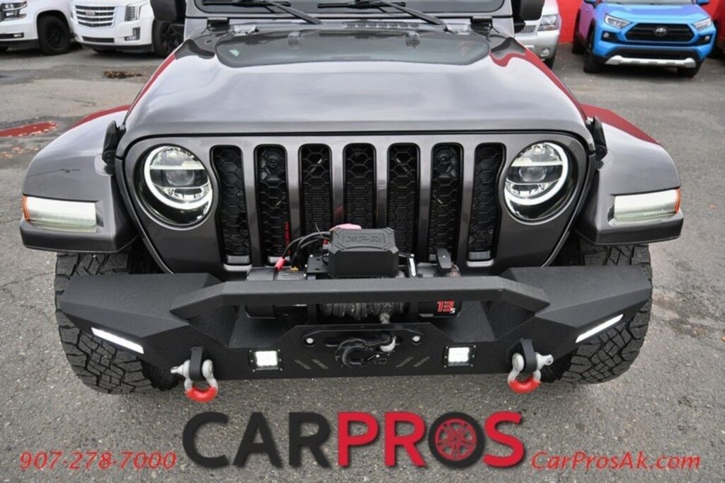 2021 Jeep Gladiator High Altitude - 4x4 - Crew Cab - Hard Top - Cold Weather Pkg - Auto Start - Heated Leather Seats & Steering Wheel - Navigation - Alpine Spears - Adaptive Cruise - Blind Spot & Forward Collision Alert - Back Up Camera - Tow Pkg - Only 50K Miles Anchorage AK