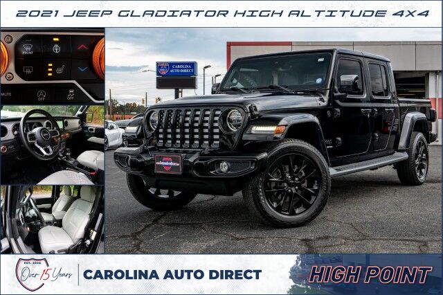 2021 Jeep Gladiator High Altitude 4X4 / Adaptive Cruise / Heated Seats! High Point NC
