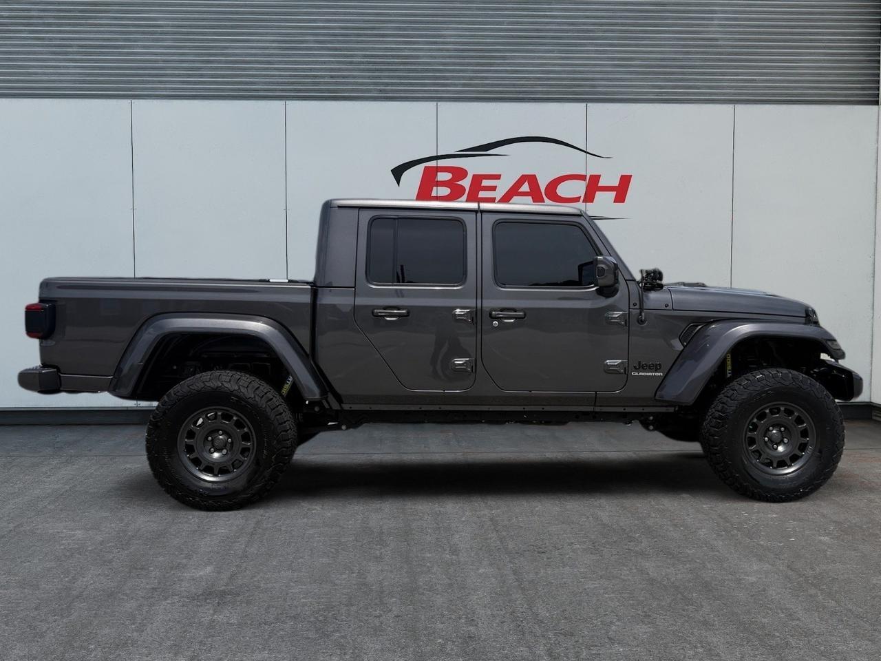 2021 Jeep Gladiator High Altitude, HEATED SEATS, APPLE CARPLAY/ANDROID AUTO, UNIVERSAL GARAGE DOOR OPENER, BED LINER, SLIDING REAR WINDOW, BACKUP CAMERA, POWER/HEATED MIRRORS, REMOTE START, CLEAN CARFAX! Norfolk VA