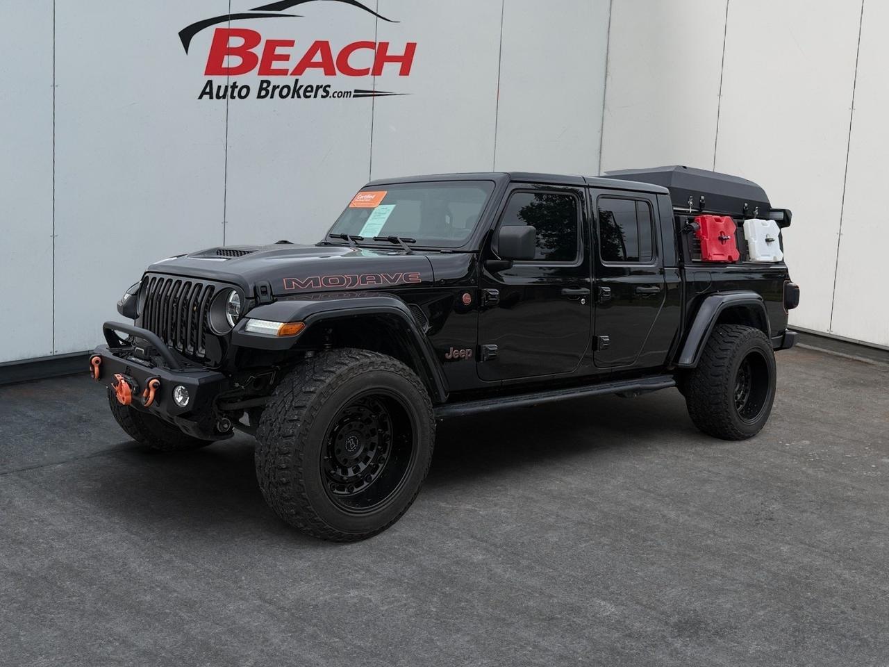 2021 Jeep Gladiator Mojave, HEATED STEERING WHEEL, HEATED SEATS, ALPINE PREMIUM SPEAKERS, SPEAKERS, BED LINER, TOW PACKAGE, BACKUP CAMERA, APPLE CARPLAY/ANDROID AUTO, COME BY AND CHECK OUT THIS GREAT DEAL! Norfolk VA