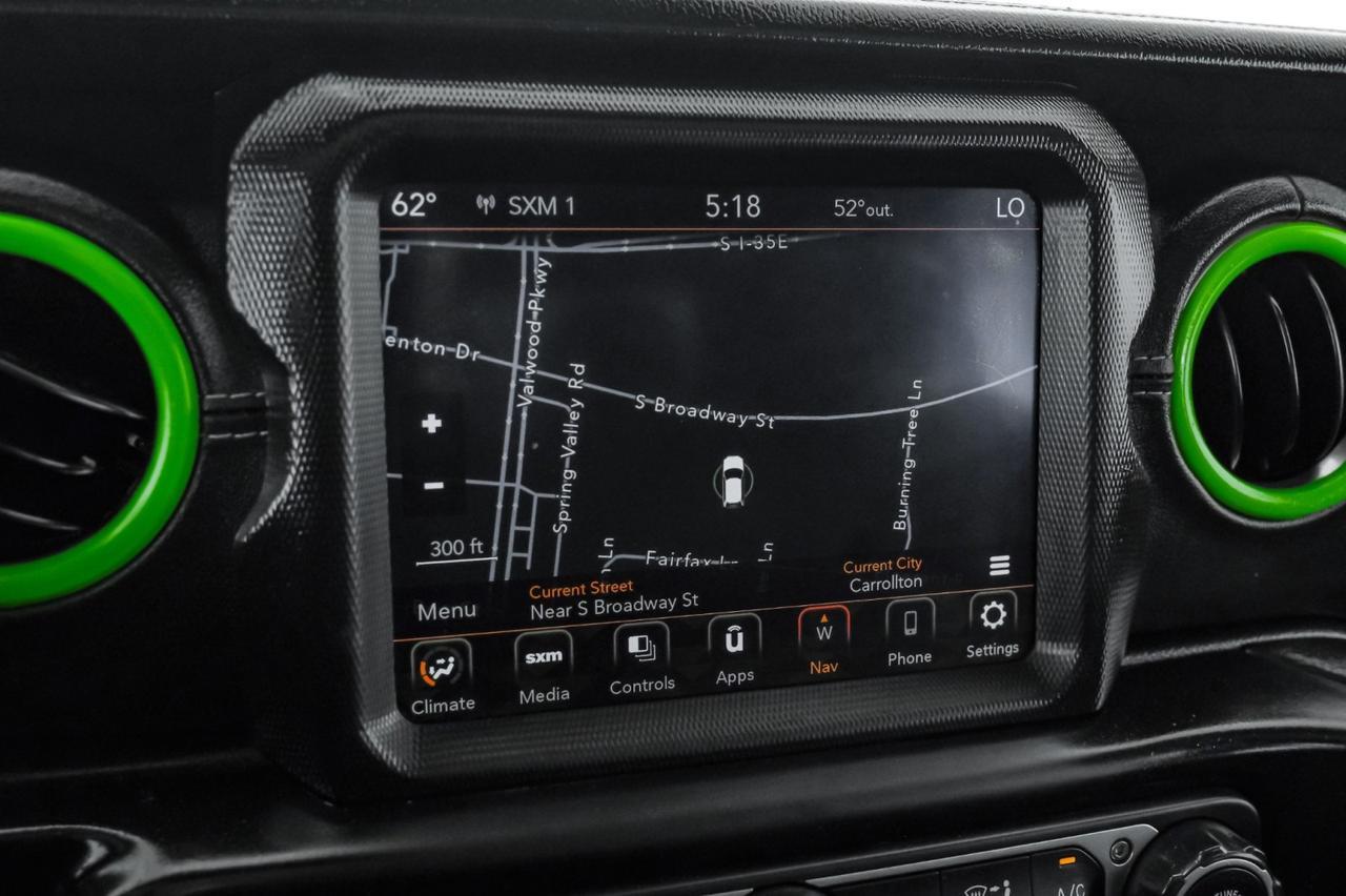 2021 Jeep Gladiator OVERLAND 4WD AUTOMATIC BLIND SPOT ASSIST NAVIGATION LEATHER SEAT Carrollton TX