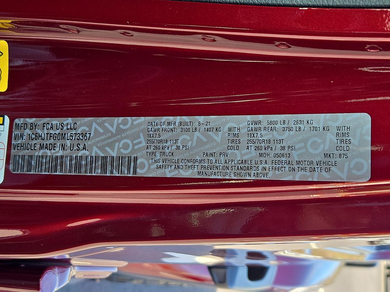 2021 Jeep Gladiator Overland 4x4 Vineland NJ