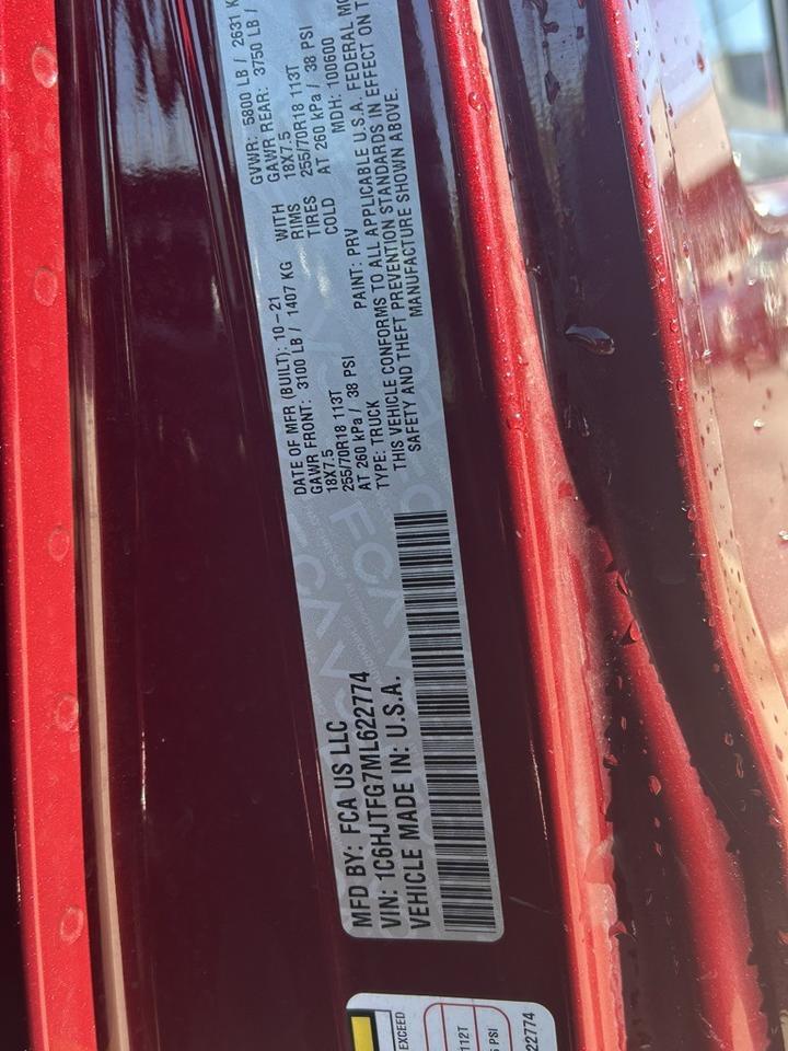 2021 Jeep Gladiator Overland Crestwood KY