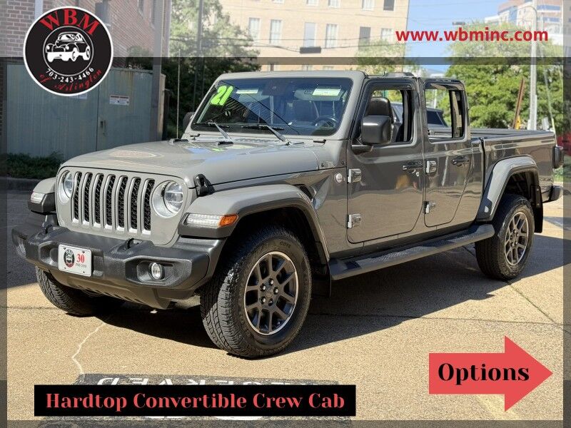 2021 Jeep Gladiator Overland Crew Cab 4WD