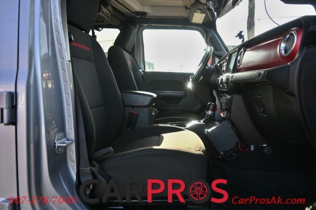 2021 Jeep Gladiator Rubicon - 4X4 - Cold Weather Group - Auto Start - Heated Seats & Steering Wheel - Alpine Speakers - Navigation - Apple CarPlay & Android Auto - Reverse Camera - Steel Bumper Group w/ Winch - 3 Piece Freedome Hard Top - Tow PKG Anchorage AK