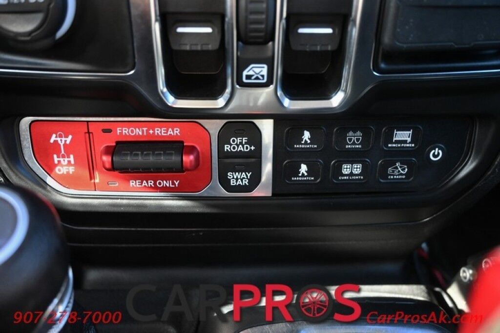 2021 Jeep Gladiator Rubicon - 4X4 - Cold Weather Group - Auto Start - Heated Seats & Steering Wheel - Alpine Speakers - Navigation - Apple CarPlay & Android Auto - Reverse Camera - Steel Bumper Group w/ Winch - 3 Piece Freedome Hard Top - Tow PKG Anchorage AK