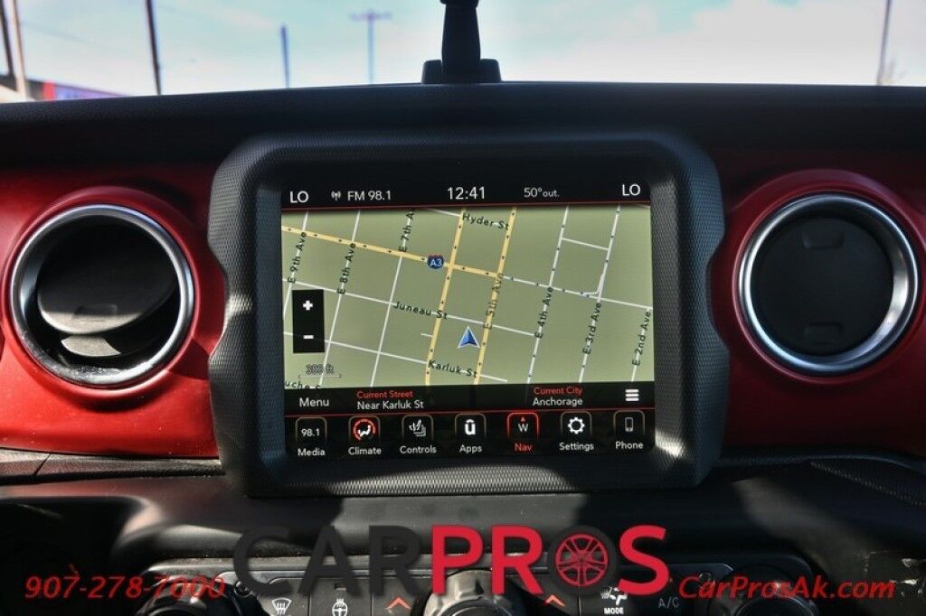 2021 Jeep Gladiator Rubicon - 4X4 - Cold Weather Group - Auto Start - Heated Seats & Steering Wheel - Alpine Speakers - Navigation - Apple CarPlay & Android Auto - Reverse Camera - Steel Bumper Group w/ Winch - 3 Piece Freedome Hard Top - Tow PKG Anchorage AK