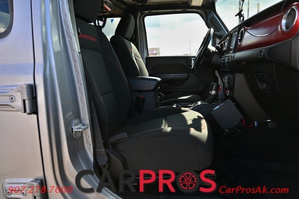 2021 Jeep Gladiator Rubicon - 4x4 - Cold Weather Group -Auto Start- Heated Seats & Steering Wheel - Alpine Sound System - NAV - Apple CarPlay & Android Auto - Reverse Camera -Steel Bumper Group w/ Winch - 3 Piece Freedome Hard Top - Tow PKG Anchorage AK