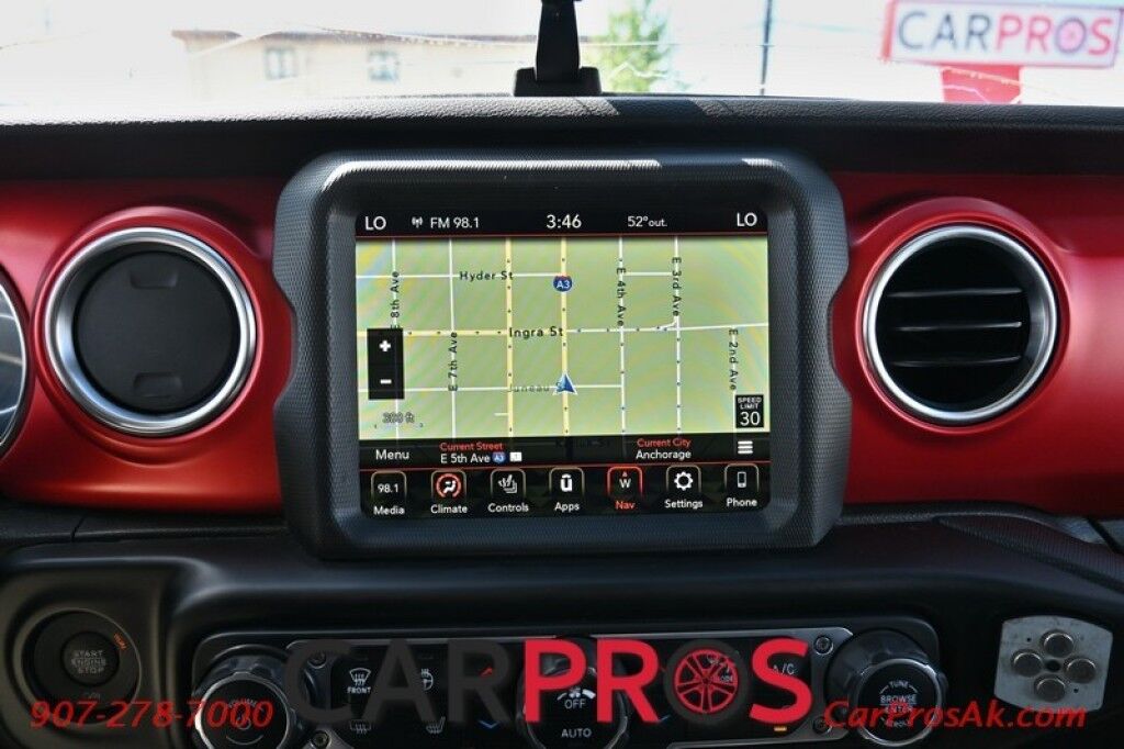 2021 Jeep Gladiator Rubicon - 4x4 - Cold Weather Group -Auto Start- Heated Seats & Steering Wheel - Alpine Sound System - NAV - Apple CarPlay & Android Auto - Reverse Camera -Steel Bumper Group w/ Winch - 3 Piece Freedome Hard Top - Tow PKG Anchorage AK