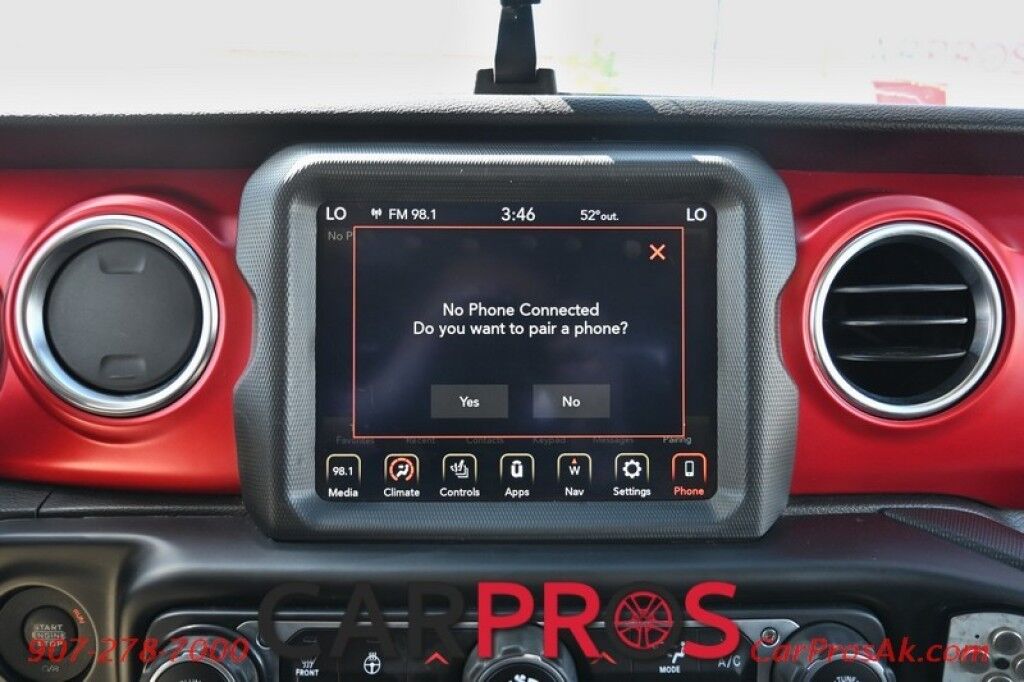 2021 Jeep Gladiator Rubicon - 4x4 - Cold Weather Group -Auto Start- Heated Seats & Steering Wheel - Alpine Sound System - NAV - Apple CarPlay & Android Auto - Reverse Camera -Steel Bumper Group w/ Winch - 3 Piece Freedome Hard Top - Tow PKG Anchorage AK
