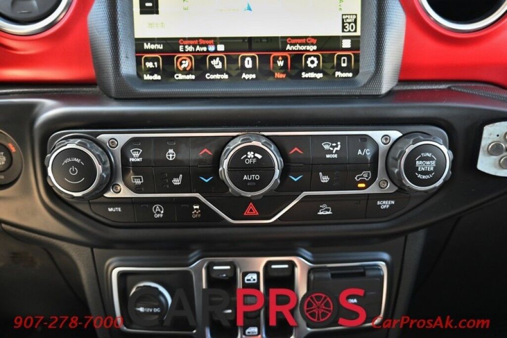 2021 Jeep Gladiator Rubicon - 4x4 - Cold Weather Group -Auto Start- Heated Seats & Steering Wheel - Alpine Sound System - NAV - Apple CarPlay & Android Auto - Reverse Camera -Steel Bumper Group w/ Winch - 3 Piece Freedome Hard Top - Tow PKG Anchorage AK