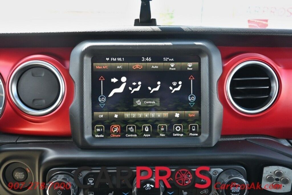 2021 Jeep Gladiator Rubicon - 4x4 - Cold Weather Group -Auto Start- Heated Seats & Steering Wheel - Alpine Sound System - NAV - Apple CarPlay & Android Auto - Reverse Camera -Steel Bumper Group w/ Winch - 3 Piece Freedome Hard Top - Tow PKG Anchorage AK