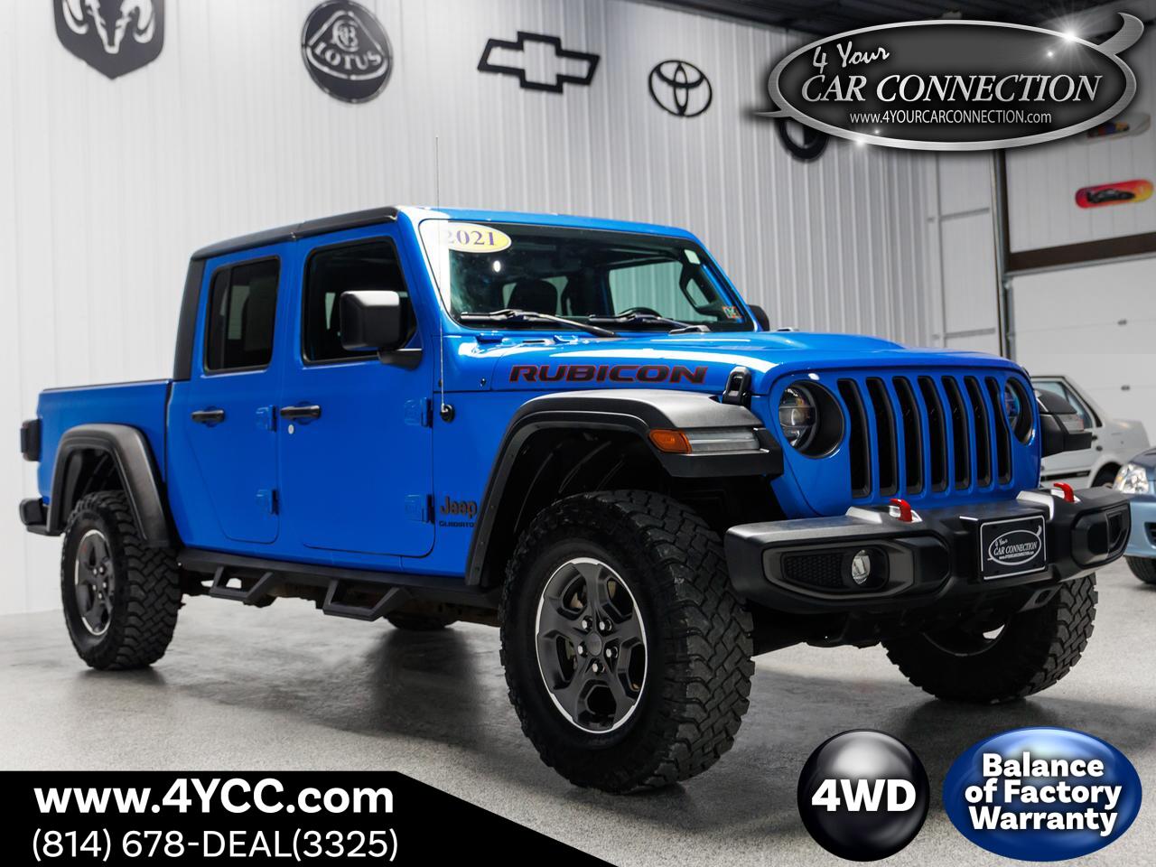Used 2021 Jeep Gladiator Rubicon 4WD Diesel NAV in Cranberry PA