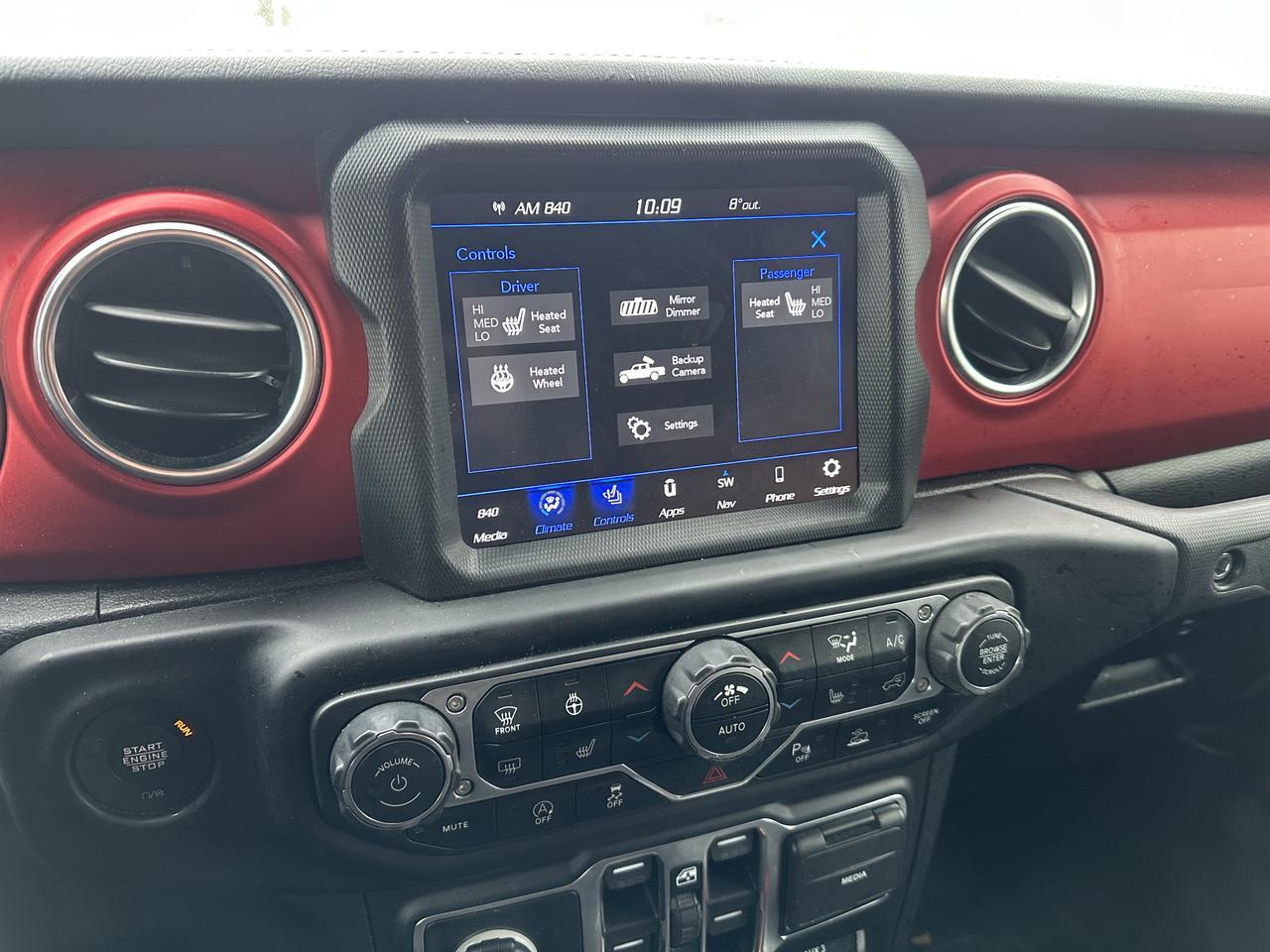 2021 Jeep Gladiator Rubicon 4x4 | V6 | Leather | NAV | Touchscreen | Alpine Audio | Remote Start | Backup Camera Redwater AB