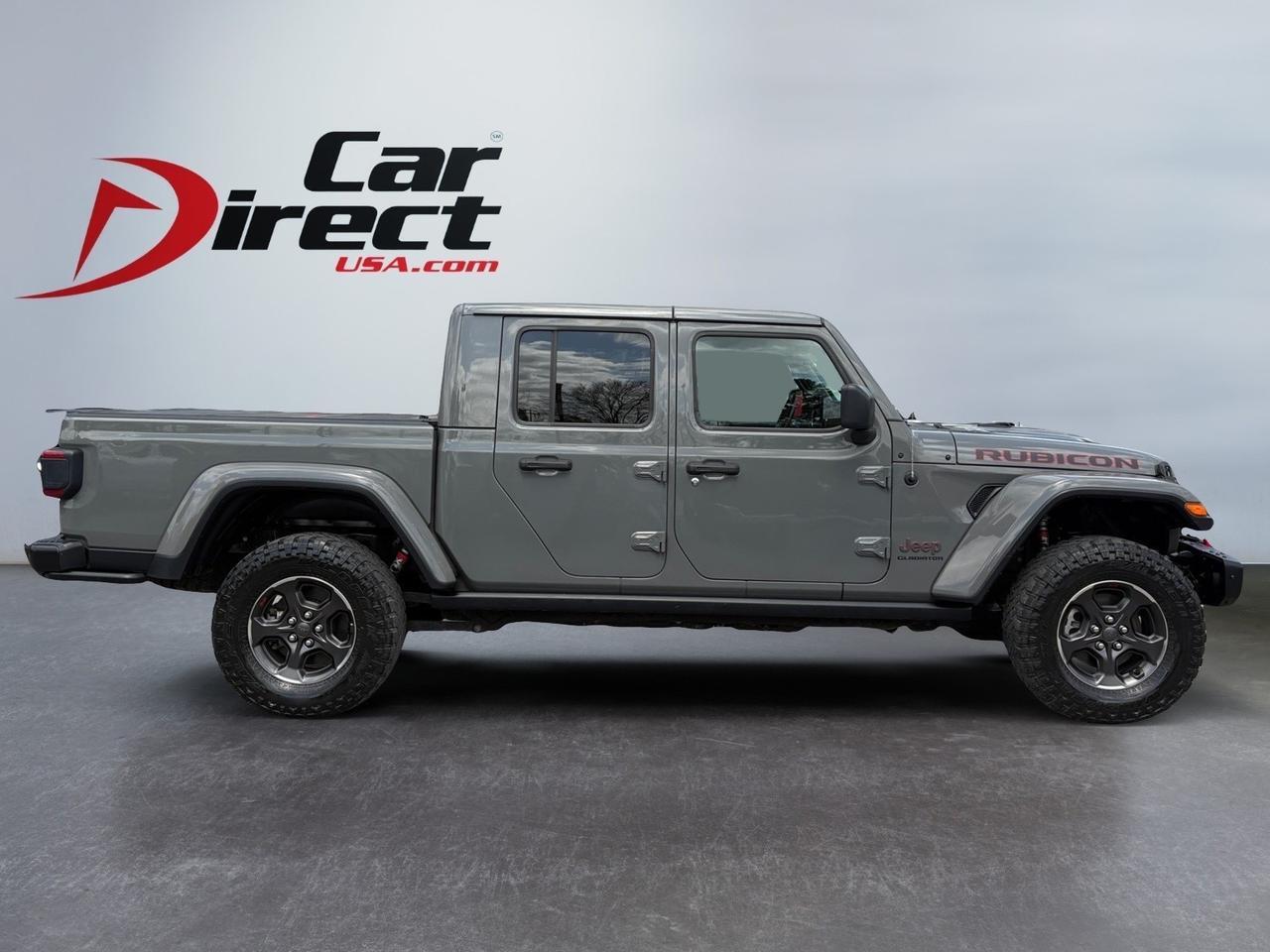2021 Jeep Gladiator Rubicon, BLIND SPOT ALERT, LANE KEEP ASSIST, HEATED STEERING WHEEL & FRONT SEATS, APPLE CARPLAY/ANDROID AUTO, LOW MILES, ONLY 1 OWNER, CLEAN CARFAX, TAKE THIS JEEP HOME TODAY! Virginia Beach VA