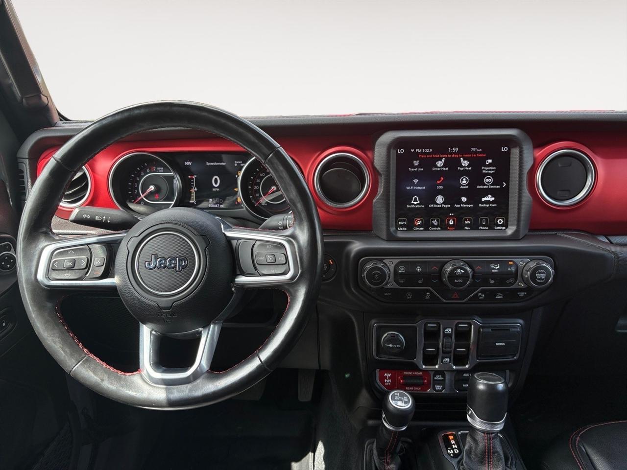 2021 Jeep Gladiator Rubicon, BLIND SPOT ALERT, LANE KEEP ASSIST, HEATED STEERING WHEEL & FRONT SEATS, APPLE CARPLAY/ANDROID AUTO, LOW MILES, ONLY 1 OWNER, CLEAN CARFAX, TAKE THIS JEEP HOME TODAY! Virginia Beach VA