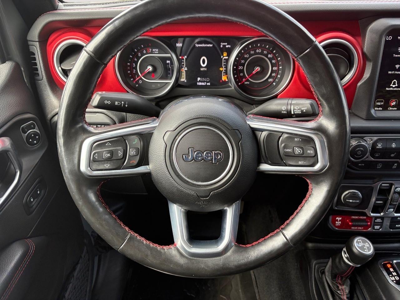 2021 Jeep Gladiator Rubicon, BLIND SPOT ALERT, LANE KEEP ASSIST, HEATED STEERING WHEEL & FRONT SEATS, APPLE CARPLAY/ANDROID AUTO, LOW MILES, ONLY 1 OWNER, CLEAN CARFAX, TAKE THIS JEEP HOME TODAY! Virginia Beach VA