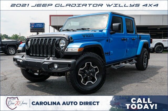 2021 Jeep Gladiator Willys 4X4 / Tow Package / Cold Weather Group!