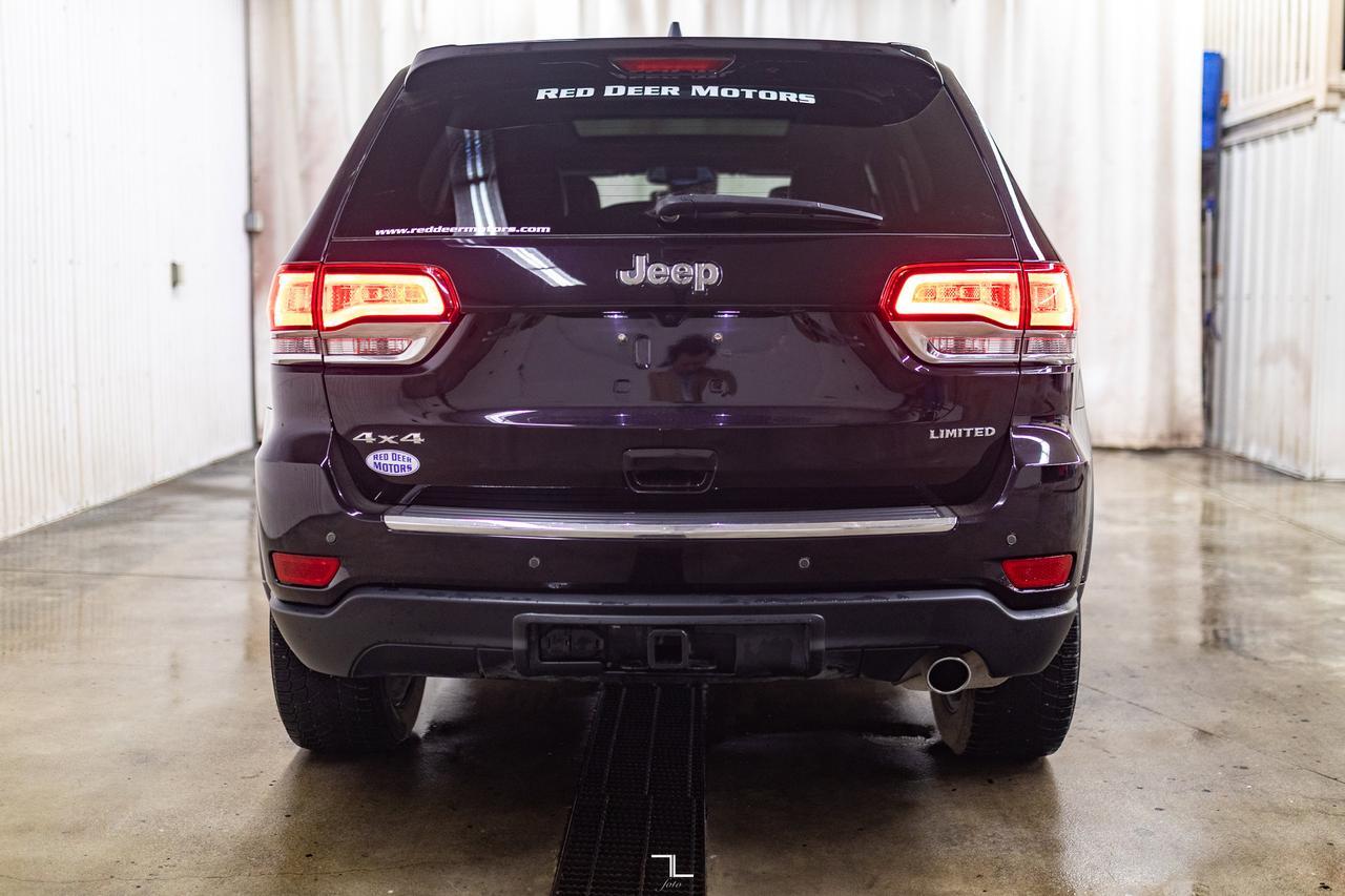 2021 Jeep Grand Cherokee 4x4 Limited Leather Roof Nav BCam Red Deer AB