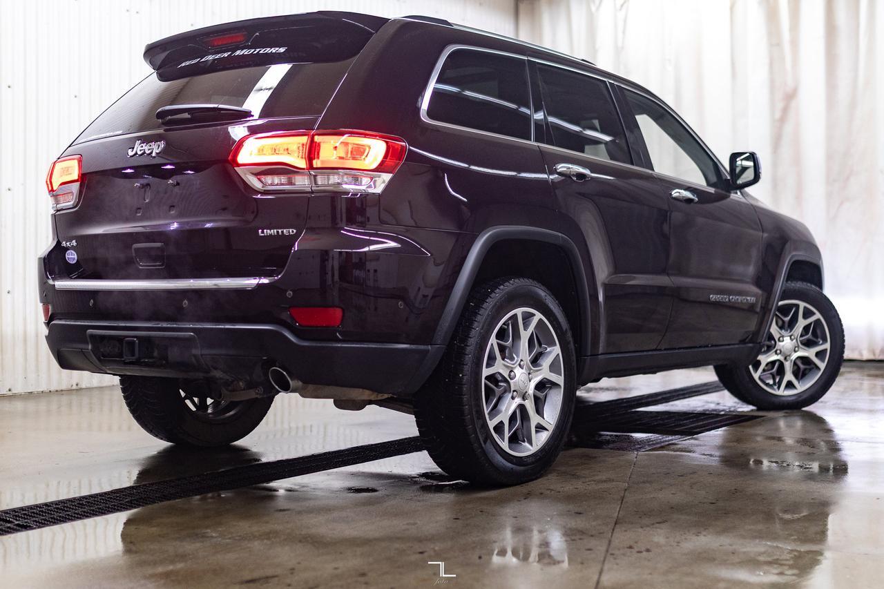 2021 Jeep Grand Cherokee 4x4 Limited Leather Roof Nav BCam Red Deer AB