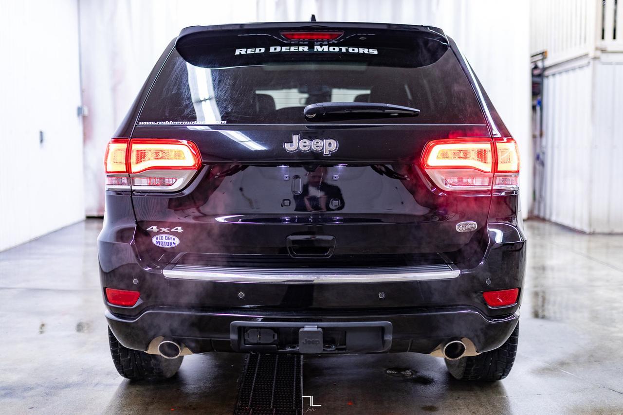 2021 Jeep Grand Cherokee 4x4 Overland Leather Roof Nav BCam Red Deer AB