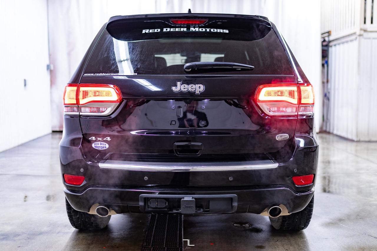 2021 Jeep Grand Cherokee 4x4 Overland Leather Roof Nav BCam Red Deer AB