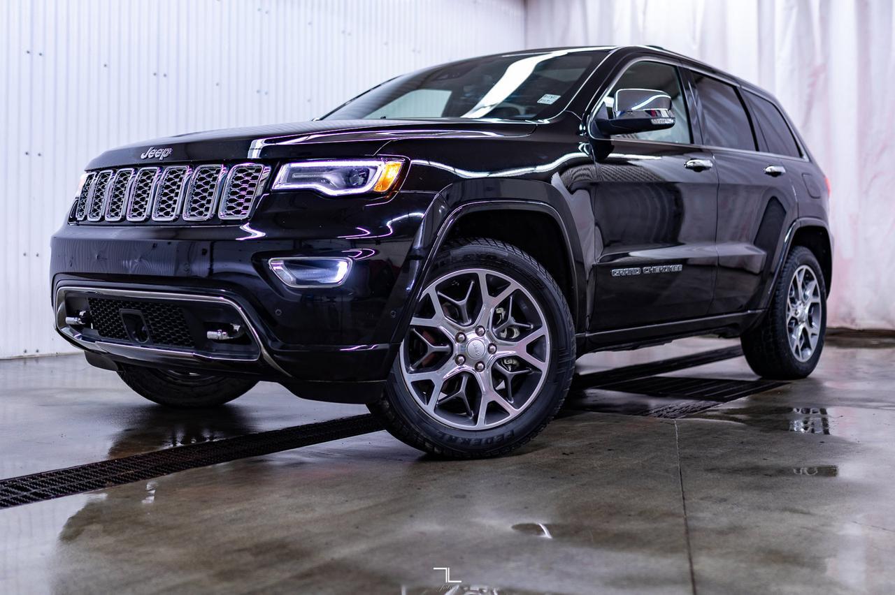 2021 Jeep Grand Cherokee 4x4 Overland Leather Roof Nav BCam Red Deer AB