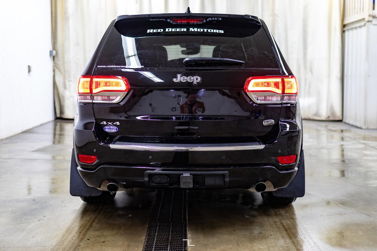 2021 Jeep Grand Cherokee 4x4 Overland Leather Roof Nav BCam Red Deer AB